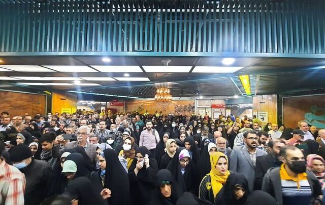رکورد مترو تهران در جابه‌جایی ۱۴.۶ میلیون مسافر