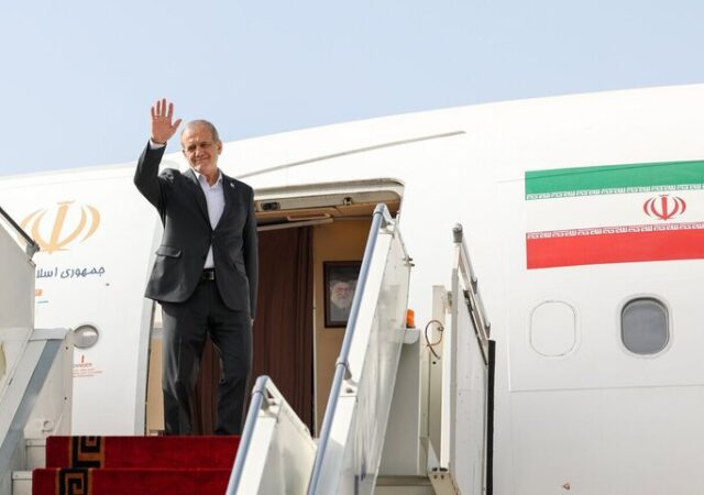 پزشکیان راهی نجف شد