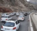 ترافیک سنگین در محور کندوان