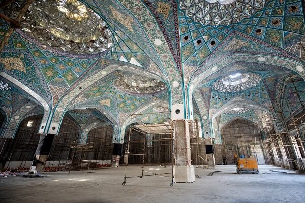 آخرین مراحل اجرایی بخش زیارتی صحن حضرت زینب(س) در کربلا+ تصاویر