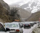 ترافیک در جاده‌های خروجی مازندران سنگین شد / صف ۴ کیلومتری در کندوان