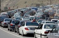 ترافیک سنگین در جاده چالوس و آزادراه تهران-شمال