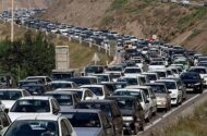 ترافیک سنگین در کندوان، هراز و برخی ورودی‌های تهران