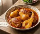 خورشت گلابی با مرغ؛ ترکیب هوشمندانه طعم‌های میوه‌ای و زعفرانی