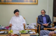 رئیس سازمان سینمایی با نماینده آیت‌الله سیستانی دیدار کرد 