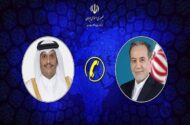 تماس تلفنی وزیر امور خارجه قطر با وزیر خارجه کشورمان