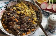خورش اسپناساک مازندرانی؛ جادوی اسفناج، گوشت گوسفندی و تخم‌مرغ