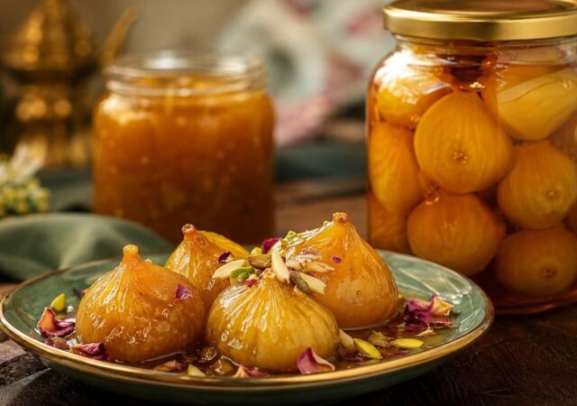 چگونه مربای انجیر خانگی درست کنیم ؟ ؛ مواد لازم برای مربای انجیر زرد